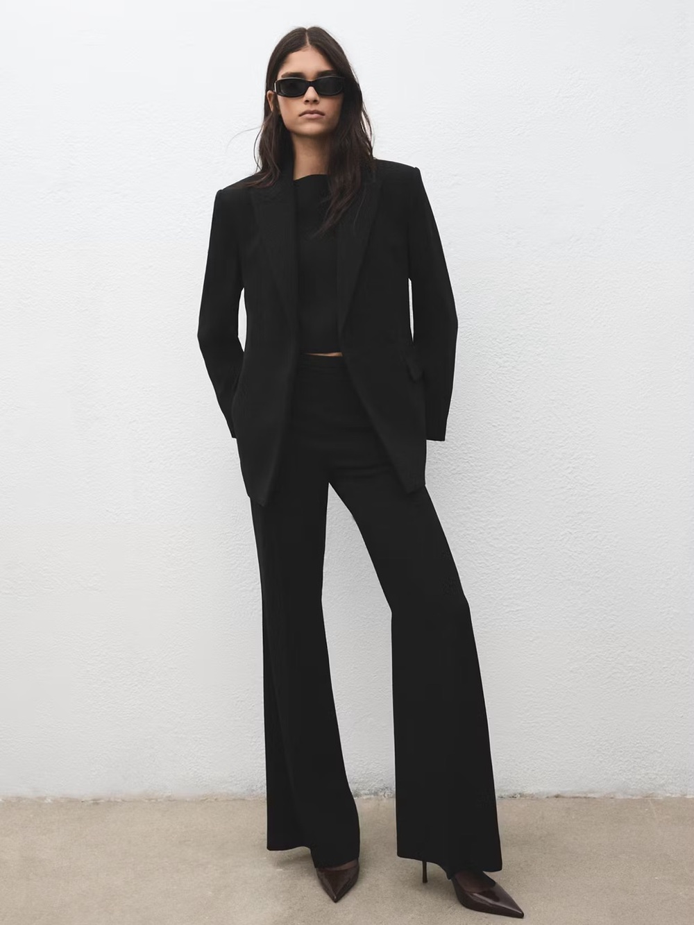 MNG Black Women's Trousers